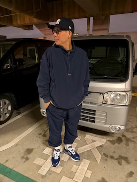 「アイテム（リング）」を使った、dai5rouさん（メンズ・170cm）の冬コーディネート