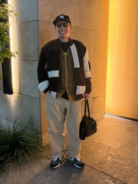 「New Balance」｜「アイテム（ジャケット/アウター）」を使った、dai5rouさん（メンズ・170cm）の冬コーディネート