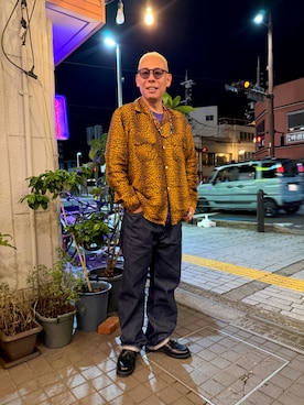 「Needles（ニードルス）のアイテム」を使った、dai5rou®️さん（メンズ・170cm）の秋コーディネート