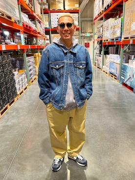 「CASIO（カシオ）のアイテム」を使った、dai5rouさん（メンズ・170cm）の冬コーディネート