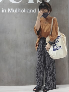 にっしーさん（レディース・151cm）の夏コーディネート