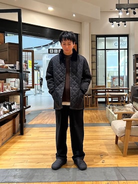 「clarks」｜ほしださん（メンズ・170cm）の秋コーディネート