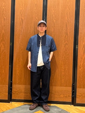 「夏セットアップ」｜ほしださん（メンズ・170cm）の夏コーディネート