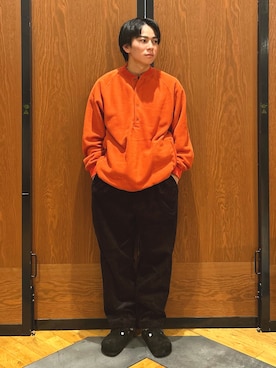 「秋のシャツ着こなし術」｜ほしださん（メンズ・170cm）の秋コーディネート
