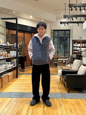 「パタゴニア」｜ほしださん（メンズ・170cm）の秋コーディネート