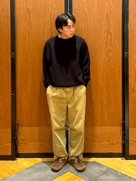 「秋のシャツ着こなし術」｜ほしださん（メンズ・170cm）の秋コーディネート