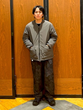 「秋のシャツ着こなし術」｜ほしださん（メンズ・170cm）の秋コーディネート
