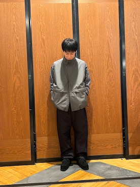 「春のジャケットスタイル」｜「アイテム（ブーツ）」を使った、ほしださん（メンズ・170cm）の冬コーディネート