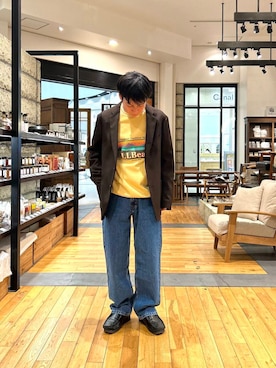 「アイテム（スーツジャケット）」を使った、ほしださん（メンズ・170cm）の秋コーディネート