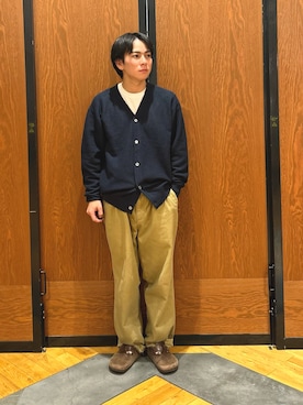 「秋のシャツ着こなし術」｜ほしださん（メンズ・170cm）の秋コーディネート