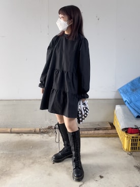 「アパレルスタッフ」｜「アイテム（その他）」を使った、ノノさん（レディース・153cm）の春コーディネート