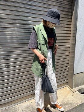 aiさん（レディース・161cm）の春コーディネート