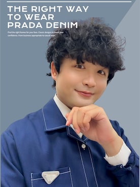 「Handmade（ハンドメイド）のアイテム（トップス）」を使った、James laurentさん（メンズ・176cm）の春コーディネート