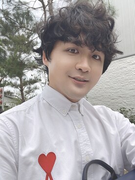 「ami（アミ）のアイテム」を使った、James laurentさん（メンズ・176cm）の春コーディネート