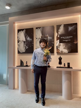 「Handmade（ハンドメイド）のアイテム」を使った、James laurentさん（メンズ・176cm）の夏コーディネート