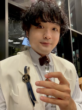 「アイテム（シャツ/ブラウス）」を使った、James laurentさん（メンズ・176cm）の秋コーディネート