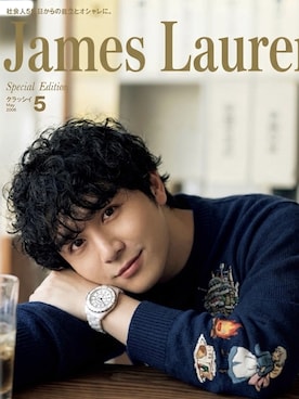 「CHANEL（シャネル）のアイテム（腕時計、ホワイト系）」を使った、James laurentさん（メンズ・176cm）の春コーディネート