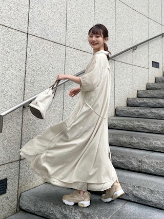 マルちゃん　Reneルネ　未使用　サマーワンピース白　36号 マルちゃん様専用 Reneルネ 未使用 サマーワンピース白 36号