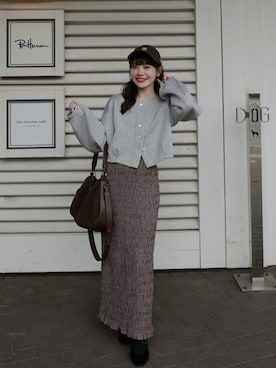 まるさん（レディース・153cm）の秋コーディネート