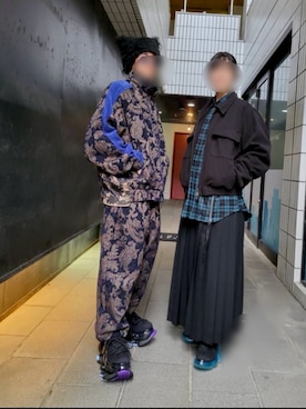 COMME des GARCONSのスカートを使った人気ファッションコーディネート