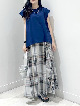 ぽてとさん（レディース・158cm）の夏コーディネート