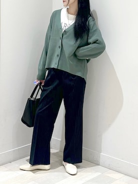 「アイテム（パンツ）」を使った、ぽてとさん（レディース・158cm・20代）の秋コーディネート