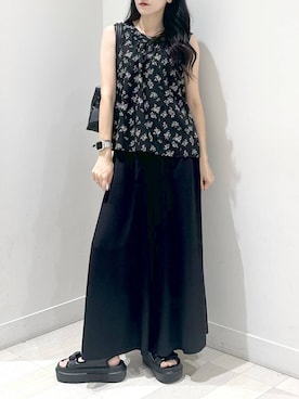 「アイテム（サンダル）」を使った、ぽてとさん（レディース・158cm・20代）の夏コーディネート
