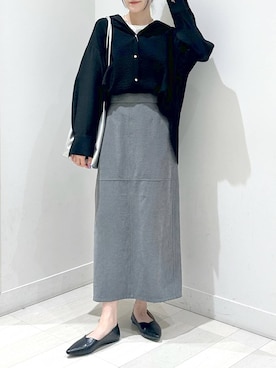 「体型カバー」｜ぽてとさん（レディース・158cm）の秋コーディネート