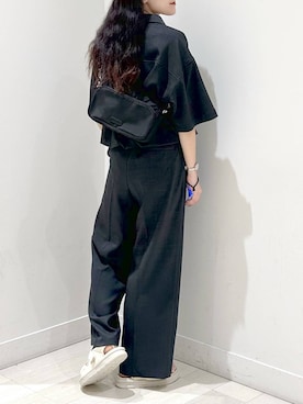 「体型カバー」｜ぽてとさん（レディース・158cm）の春コーディネート