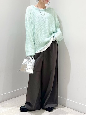 「体型カバー」｜ぽてとさん（レディース・158cm）の秋コーディネート