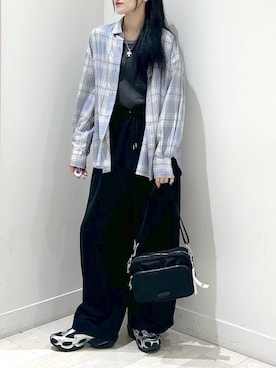 「アイテム（タンクトップ）」を使った、ぽてとさん（レディース・158cm・20代）の秋コーディネート