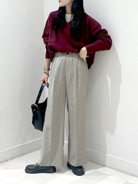 「アイテム（パンツ）」を使った、ぽてとさん（レディース・158cm・20代）の秋コーディネート