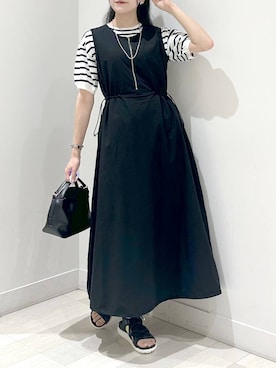 「アイテム（サンダル）」を使った、ぽてとさん（レディース・158cm・20代）の夏コーディネート