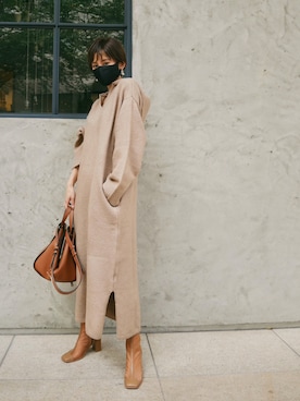 「アイテム（マスク）」を使った、Myshawty officialさん（レディース・160cm）の秋コーディネート