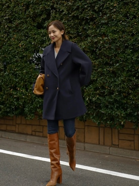 「My shawty（ﾏｲｼｬｳﾃｨｰ）のアイテム（ハンドバッグ）」を使った、Myshawty officialさん（レディース・160cm）の秋コーディネート