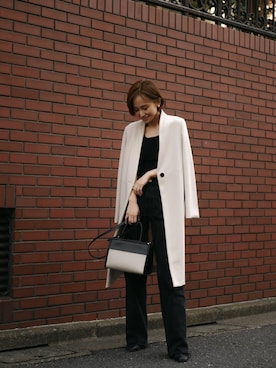 「My shawty（ﾏｲｼｬｳﾃｨｰ）のアイテム（バッグ）」を使った、Myshawty officialさん（レディース・160cm）の春コーディネート