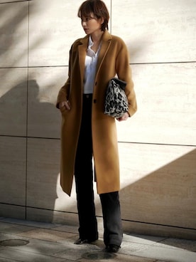 「My shawty（ﾏｲｼｬｳﾃｨｰ）のアイテム（ハンドバッグ）」を使った、Myshawty officialさん（レディース・160cm）の冬コーディネート