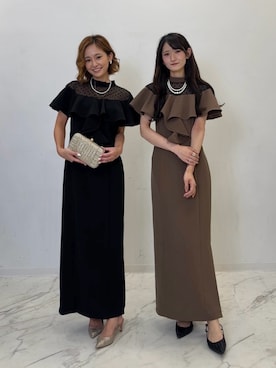 「アイテム（ドレス）」を使った、Myshawty officialさん（レディース・160cm）の夏コーディネート