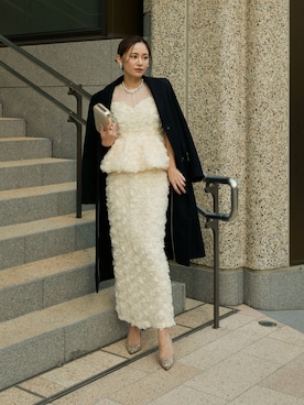 「My shawty（ﾏｲｼｬｳﾃｨｰ）のアイテム（ワンピース/ドレス）」を使った、Myshawty officialさん（レディース・160cm）の冬コーディネート