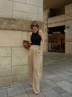 「My shawty（ﾏｲｼｬｳﾃｨｰ）のアイテム（ハンドバッグ）」を使った、Myshawty officialさん（レディース・160cm）の夏コーディネート