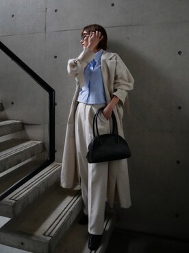 「My shawty（ﾏｲｼｬｳﾃｨｰ）のアイテム（ハンドバッグ）」を使った、Myshawty officialさん（レディース・160cm）の春コーディネート