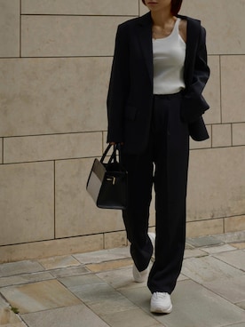 「My shawty（ﾏｲｼｬｳﾃｨｰ）のアイテム（バッグ）」を使った、Myshawty officialさん（レディース・160cm）の春コーディネート