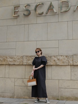 「My shawty（ﾏｲｼｬｳﾃｨｰ）のアイテム（バッグ）」を使った、Myshawty officialさん（レディース・160cm）の春コーディネート