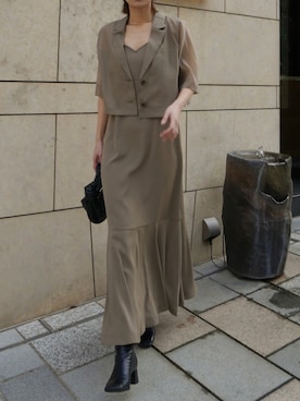 「My shawty（ﾏｲｼｬｳﾃｨｰ）のアイテム」を使った、Myshawty officialさん（レディース・160cm）の春コーディネート