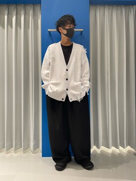 「WHITELAND（ホワイトランド）のアイテム（その他パンツ）」を使った、大輝さん（メンズ・174cm）の秋コーディネート