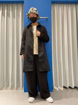 「WHITELAND（ホワイトランド）のアイテム（その他パンツ）」を使った、大輝さん（メンズ・174cm）の冬コーディネート