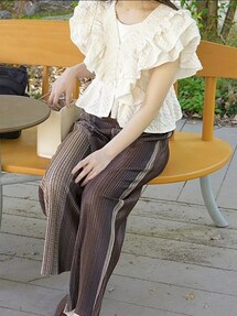 neam FRILL GIRLY BLOUSE フリルガーリーブラウス frill girly blouse