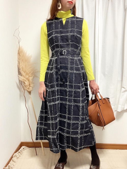 AMERI NEEDLE CHECK DRESS 　Mサイズ 1636642799_500.jpg