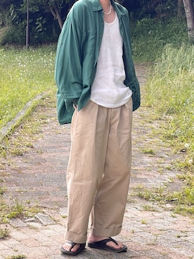 Yuさん（メンズ・180cm）の春コーディネート