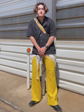 Yuさん（メンズ・180cm）の夏コーディネート